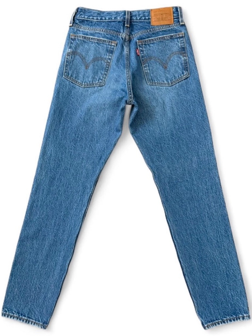 Levi’s premium blue wedgie jeans